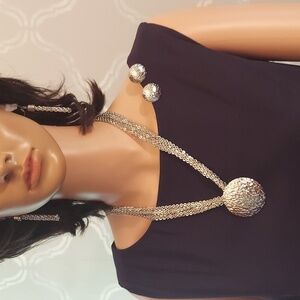 SET Necklace 2 pair earrings bracelet